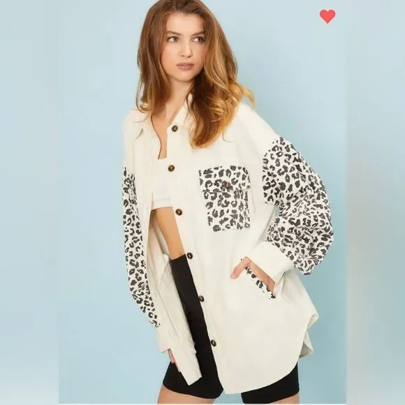 Leopard Shacket - Picture 4 of 6